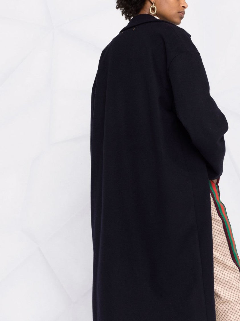 Golden Goose Cocoon Coat With Double Star