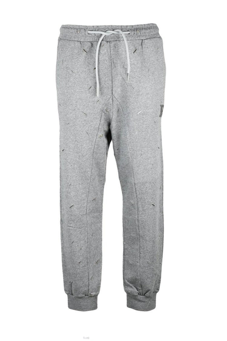 John Richmond Cotton Blend Tracksuit - Grey