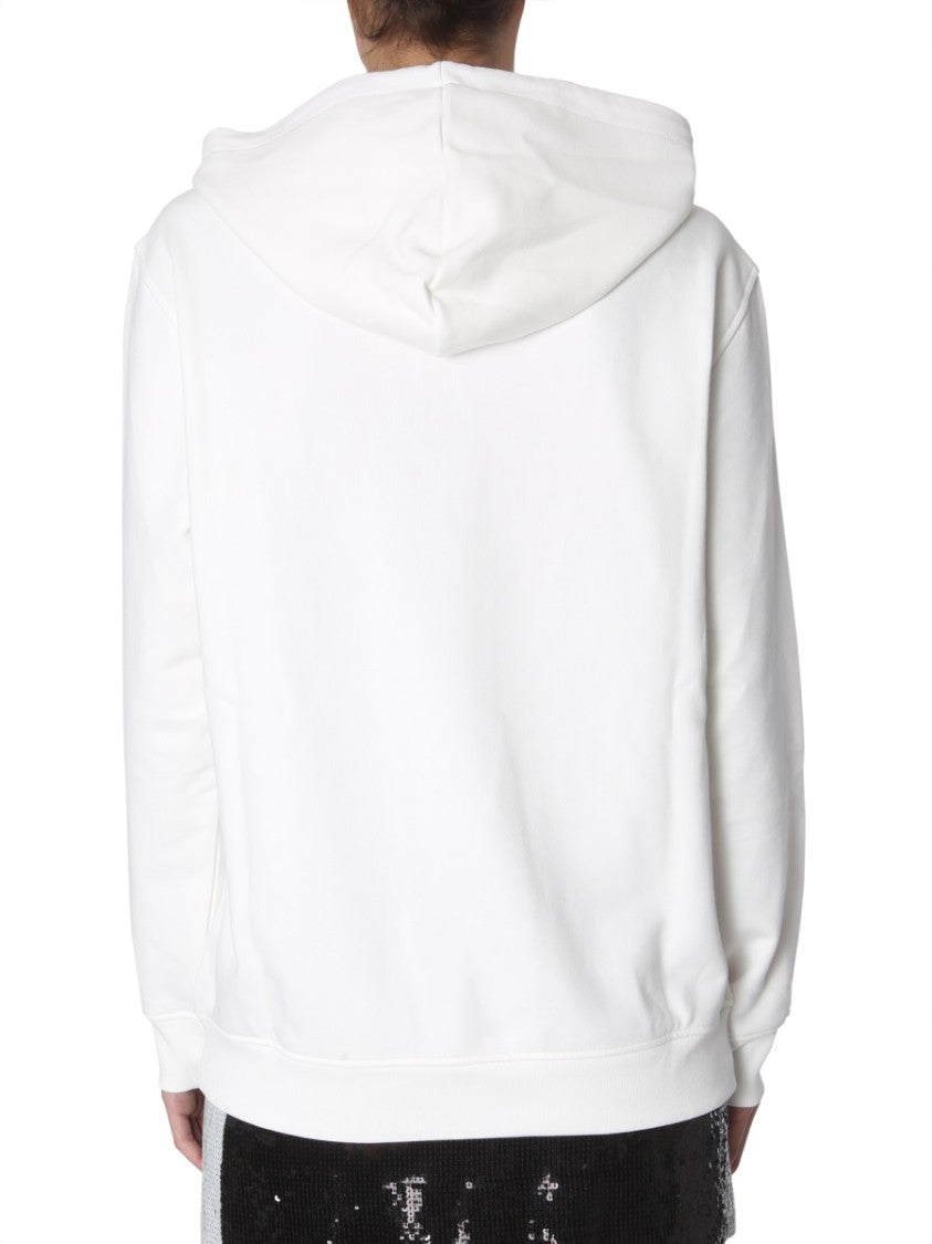 Moschino Relaxed Fit Hooded Sweatshirt