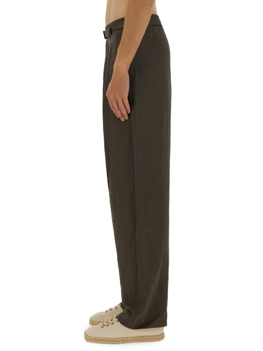 Lemaire High-Waisted Relaxed Pants With Front Pleats