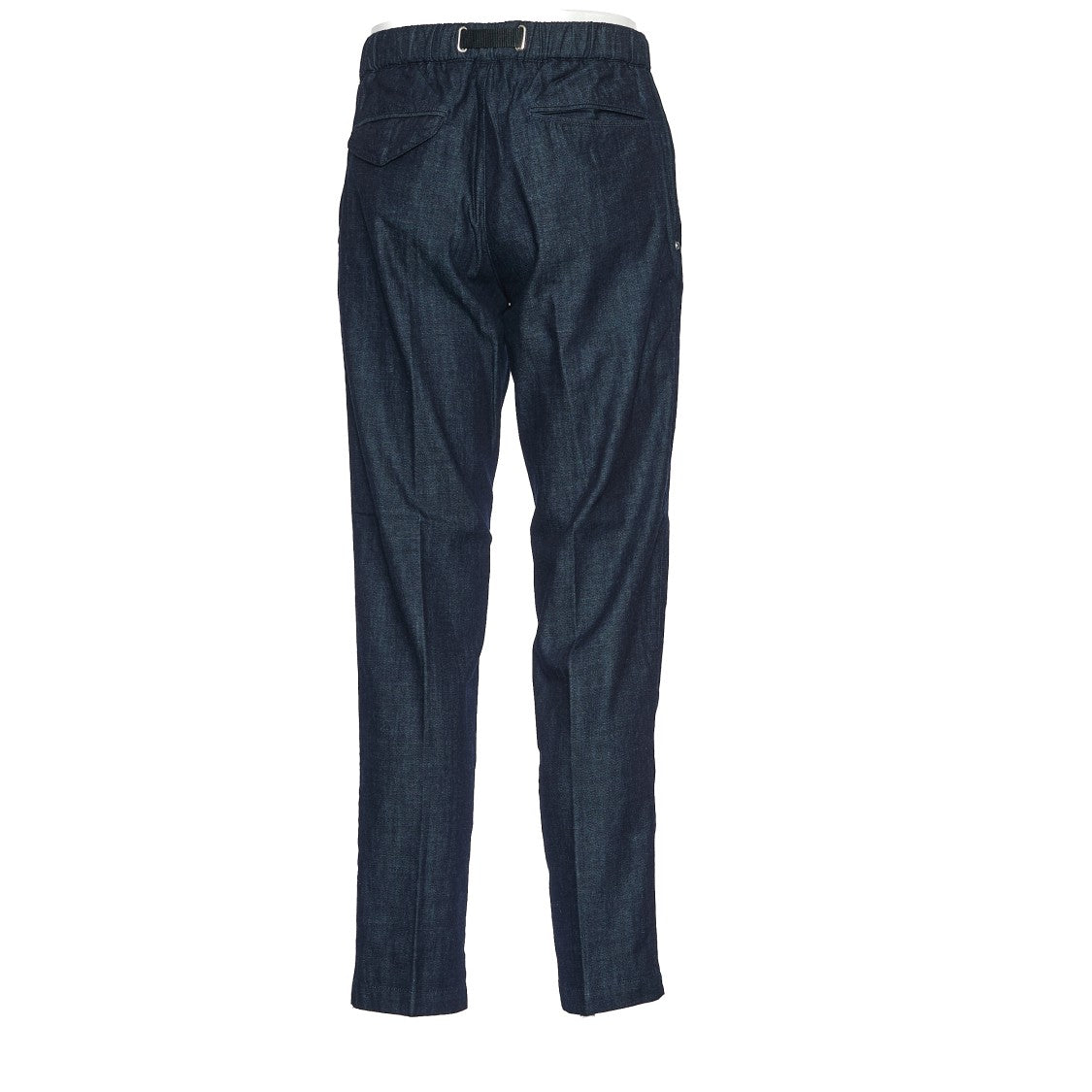 Whitesand Drawstring Waist Pants With Angled Pockets