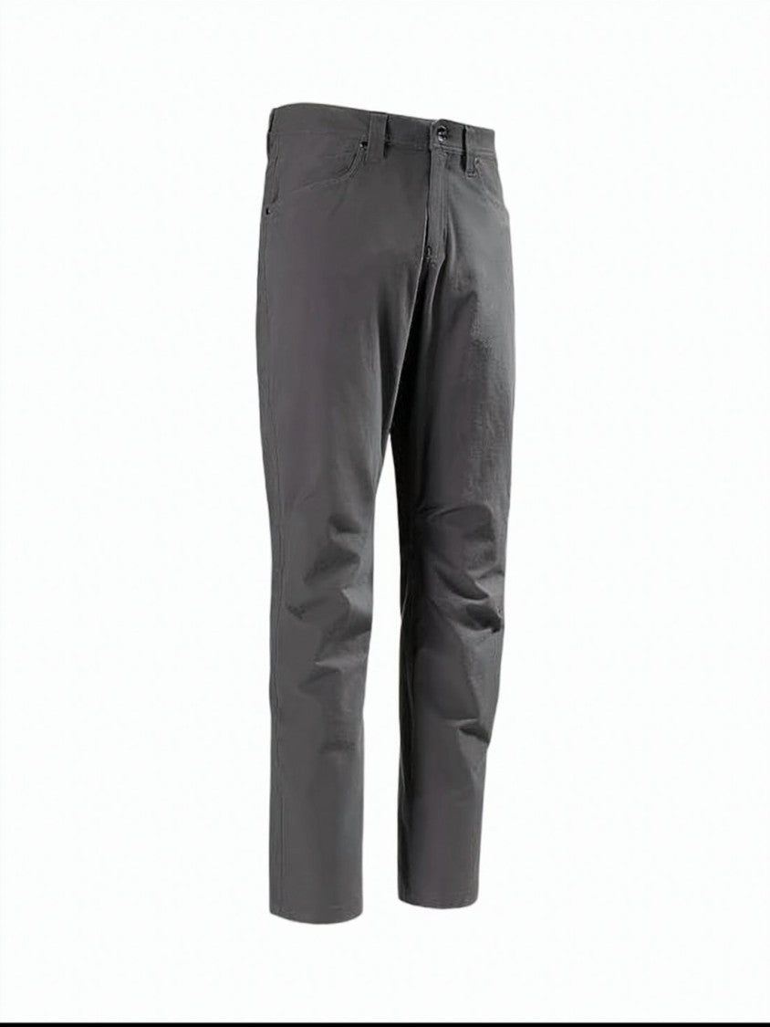 Arc'teryx Straight-Cut Grey Pants With Design