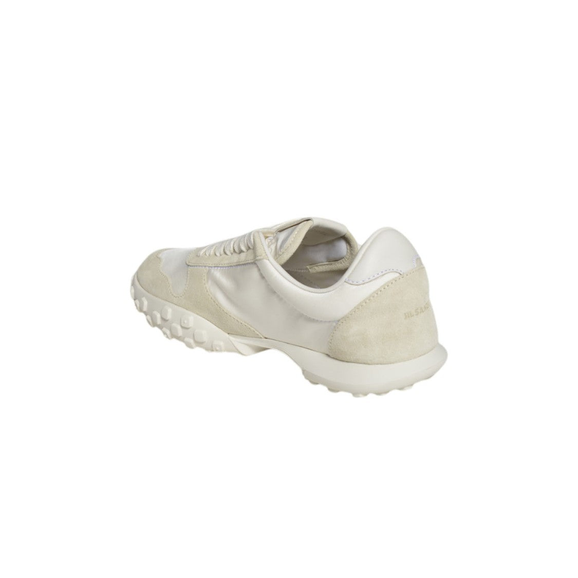 Jil Sander Moon Sneakers In Nylon And Suede Cream