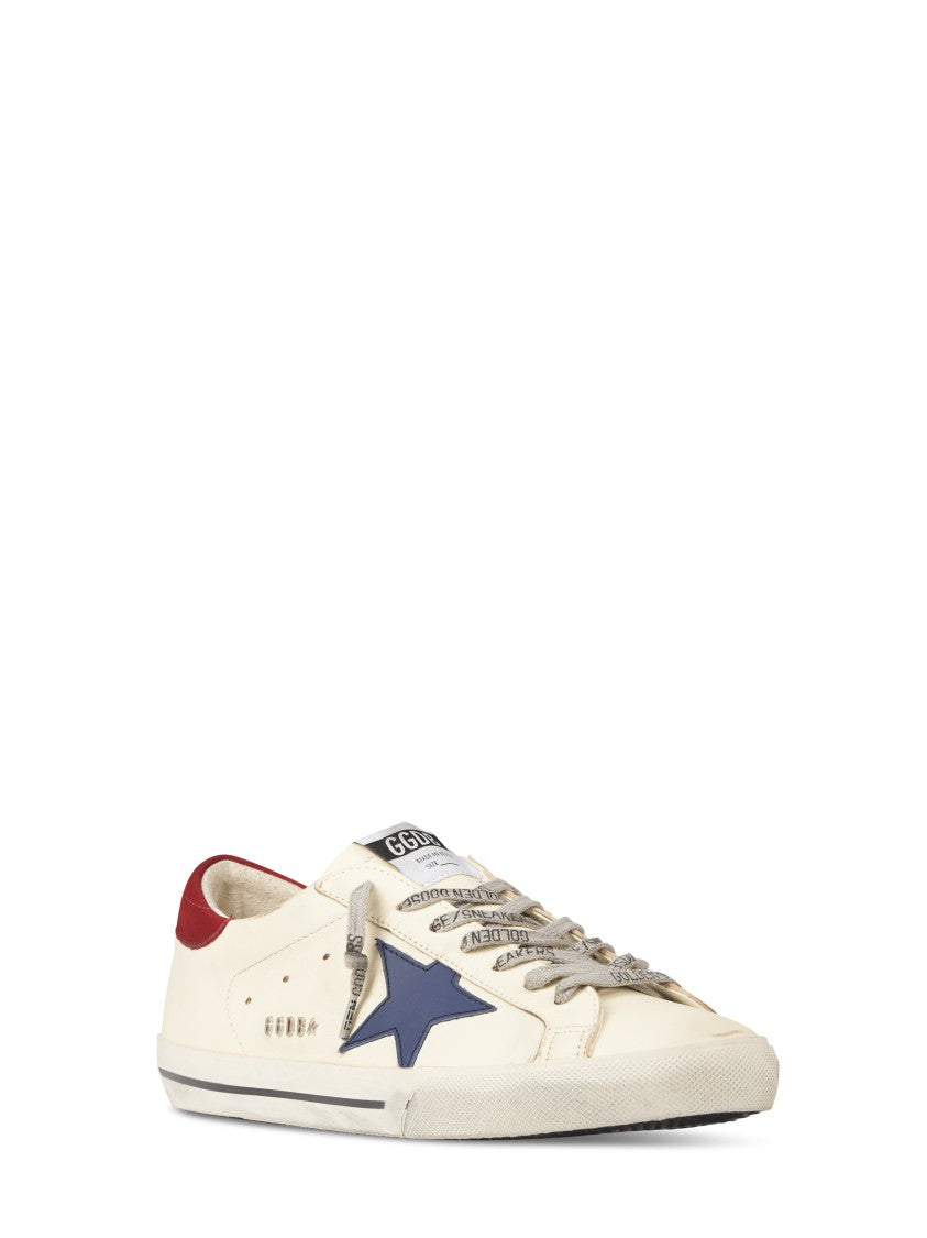 Golden Goose Low-Top Nappa Leather Sneakers With Nabuk Detailing