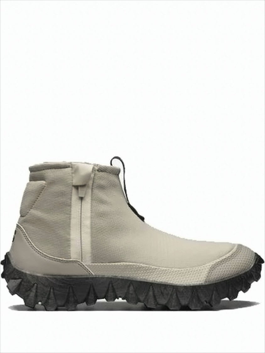 Salomon High-Top Textured Fabric Boots With Rugged Rubber Sole