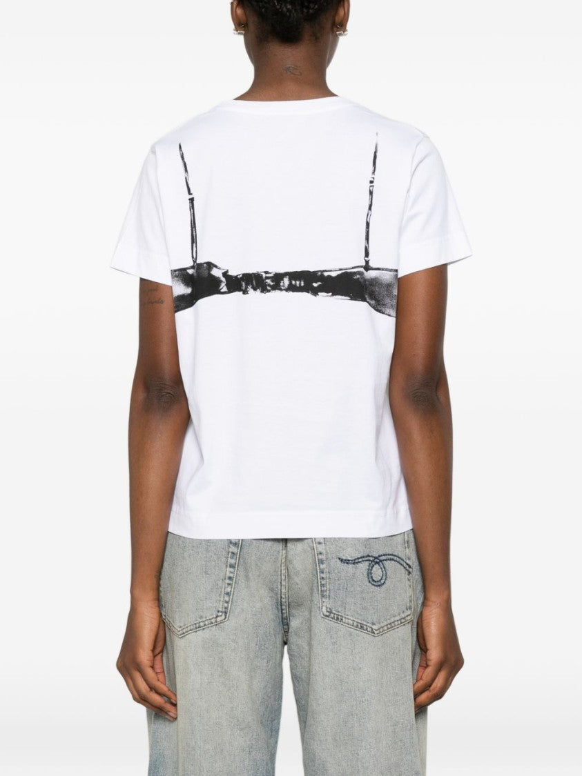 Givenchy Short-Sleeve Graphic Print Top With Boxy Fit