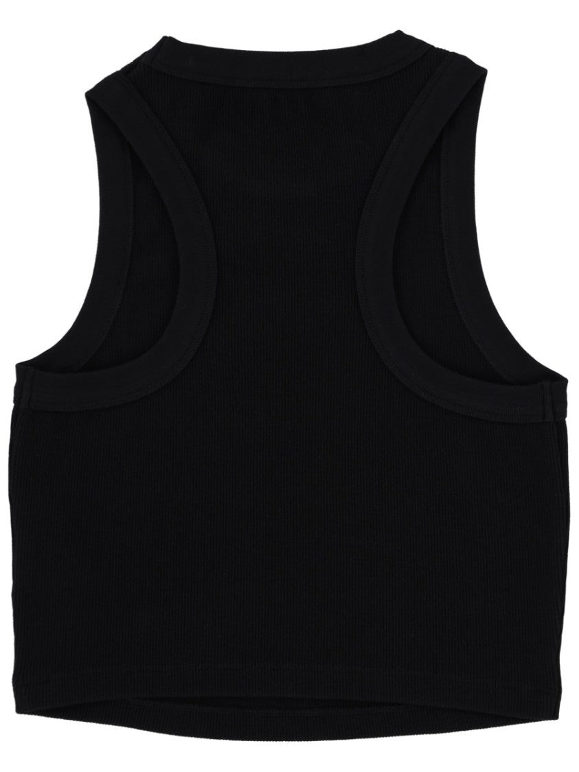 Givenchy Givenchy Ribbed Cut-Out Tank Top
