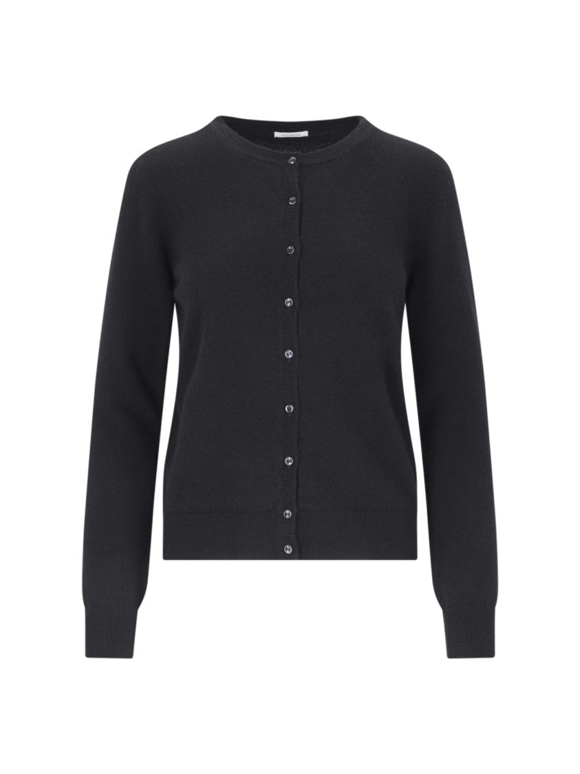 Malo Cashmere Cardigan With Ribbed Finishes