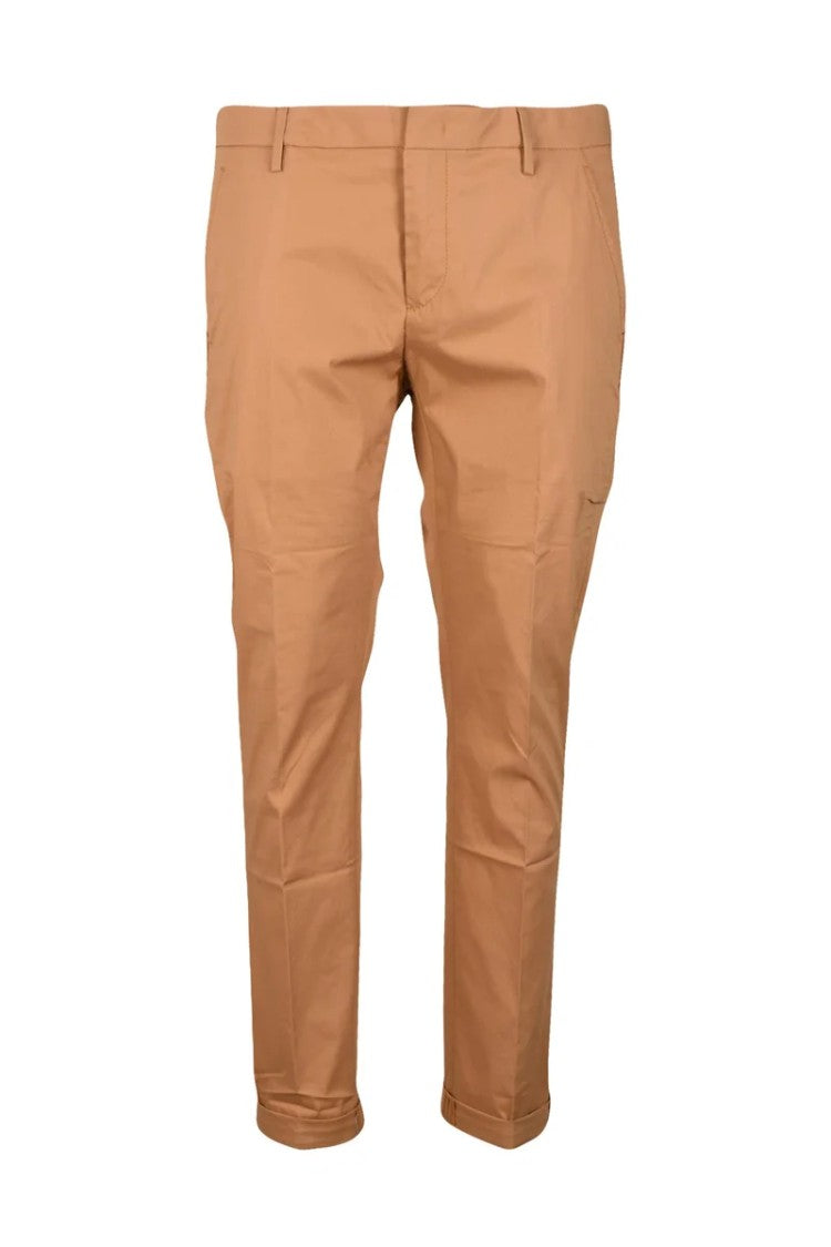 Dondup Gaubert Trousers - Black/Orange