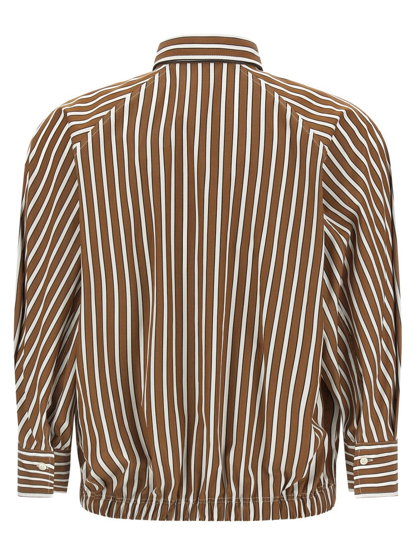 Brunello Cucinelli 'Shadow' Striped Shirt