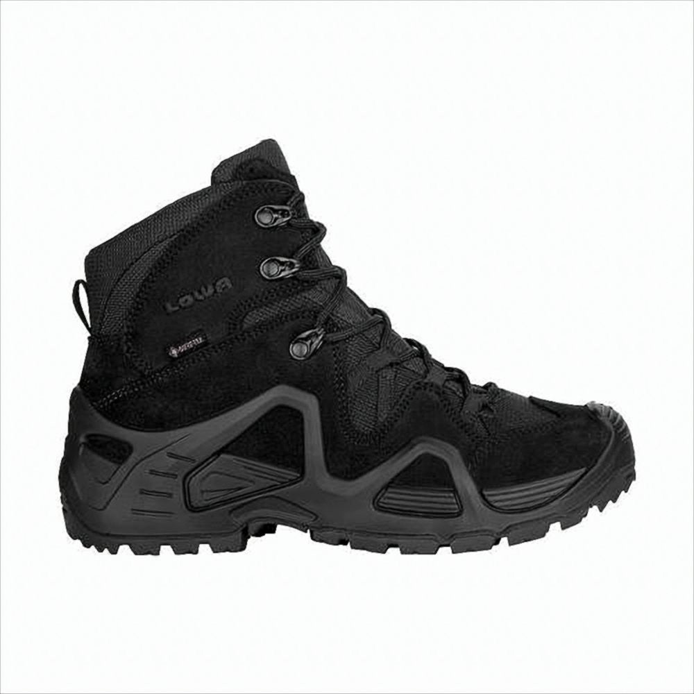 Lowa High-Top Hiking Boots With Rugged Sole