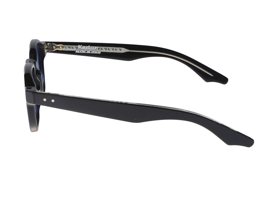 Kador Black K-Master Blue Gradient Acetate Sunglasses