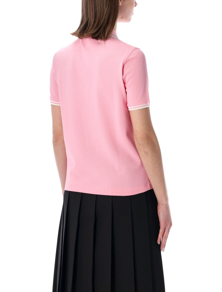 Comme Des Garçons Fred Perry Pique Contrasting Trim Polo