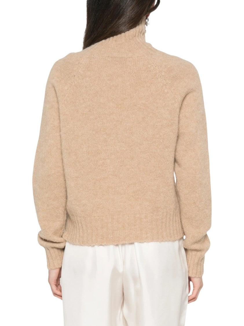 Jucca Roll-Neck Raglan-Sleeve Sweater