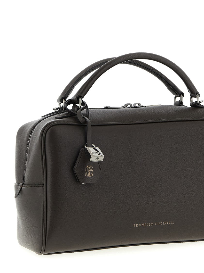 Brunello Cucinelli Boston Explorer' Medium Handbag