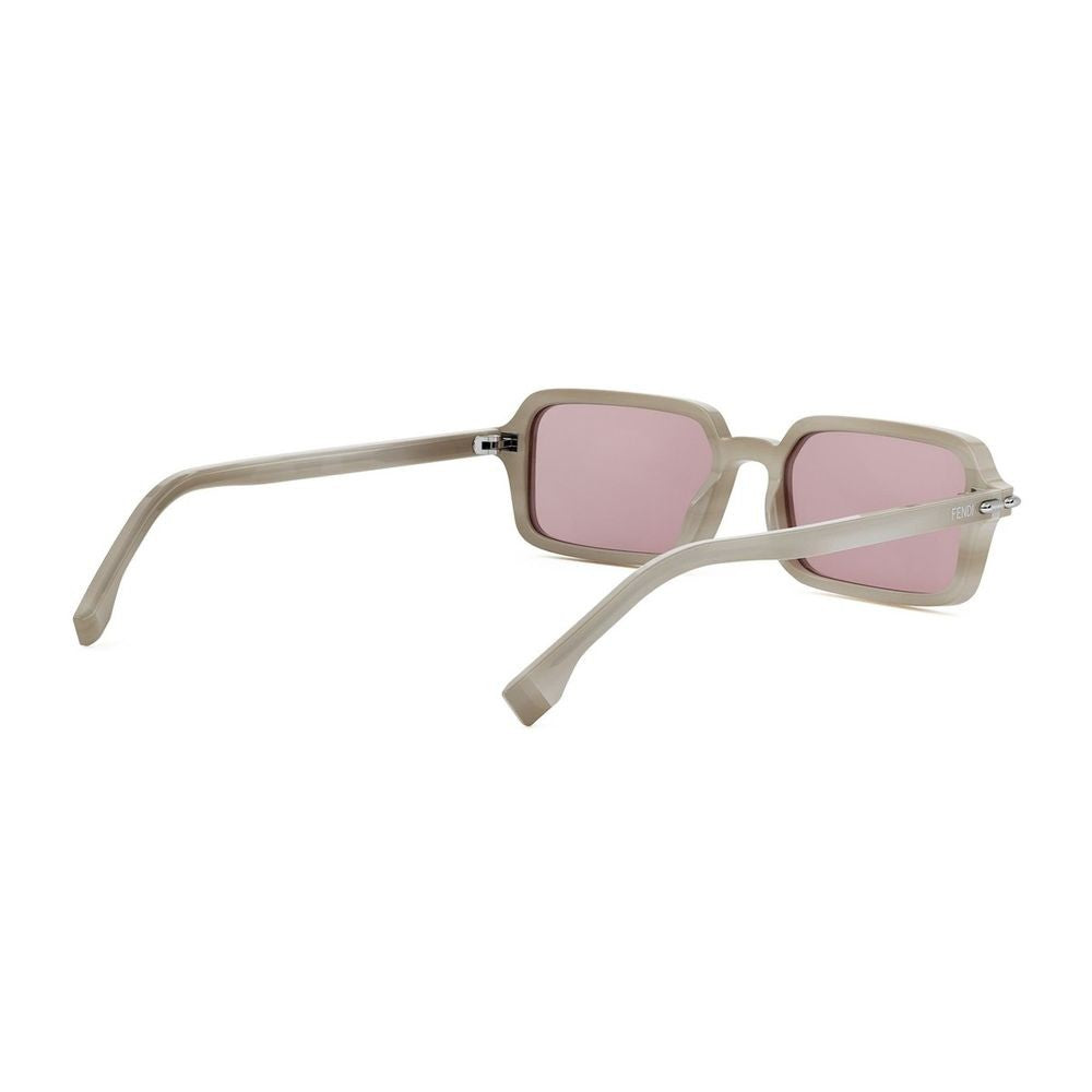 Fendi Fe40174i Selleria Rectangular Sunglasses