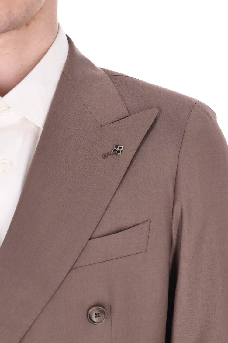 Tagliatore Vesuvio Super 100S Wool Double-Breasted Suit