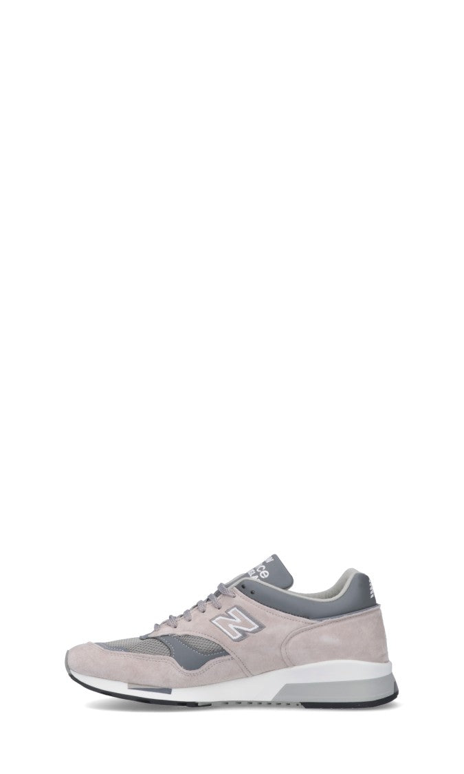 New Balance Suede And Mesh Low-Profile Grey Sneakers