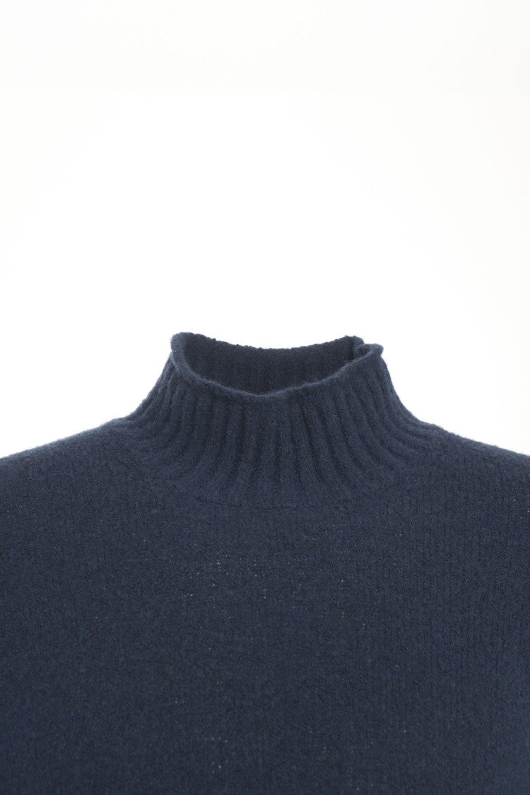 Kangra Wool Sweater With High Neck
