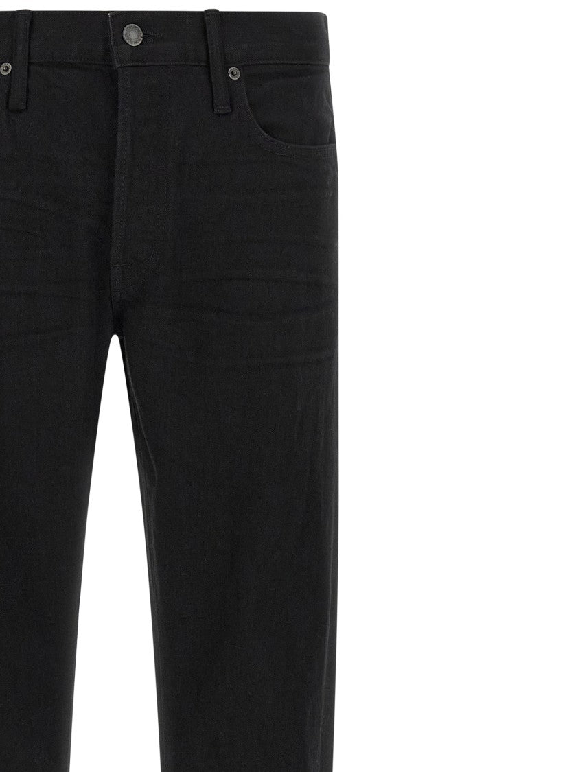 Tom Ford Garment-Dyed Selvedge Stretch Denim Jeans