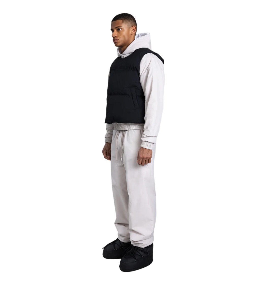 Perplex Black Cotton Knit Sweater