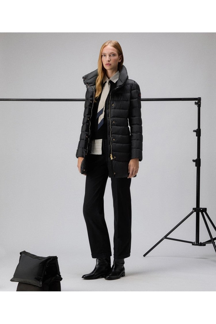 Peuterey Black Technical Nylon Zip-Up Jacket