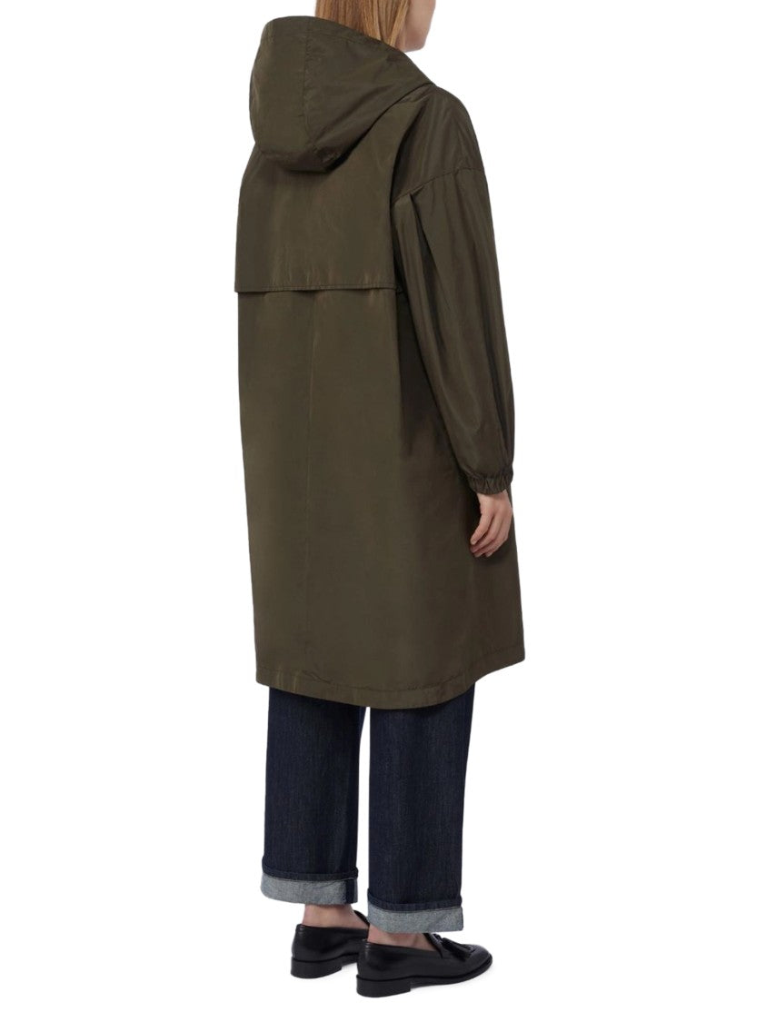 Max Mara Lightweight Waterproof Jacket With Adjustable Hood