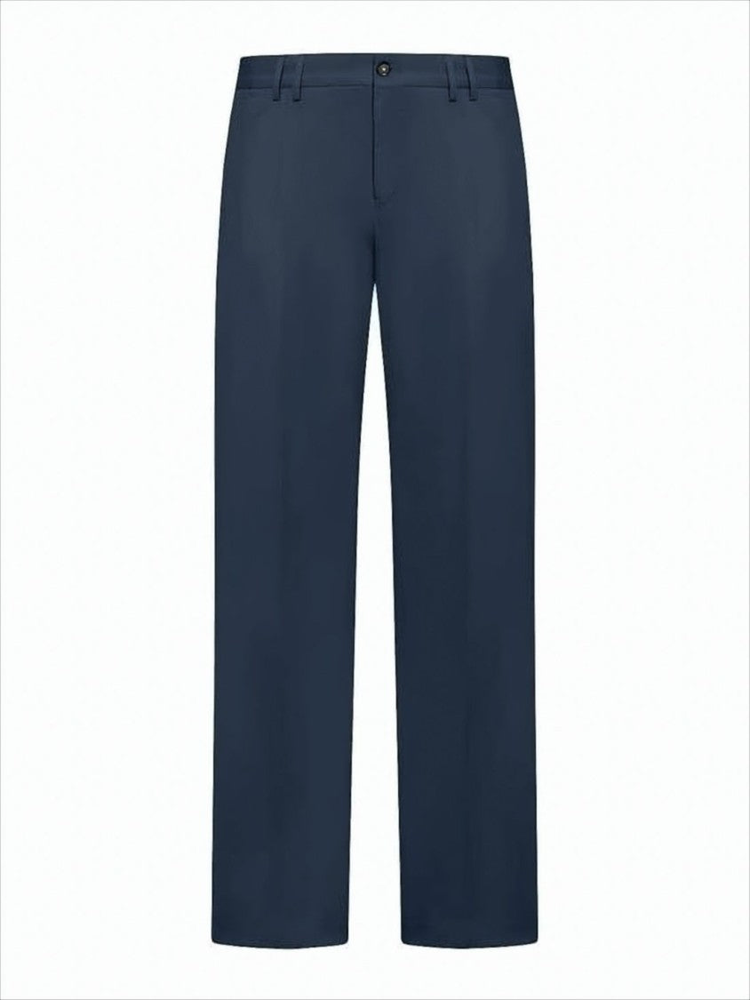 Pt Torino Tailored Straight Fit Pants With Flat Front