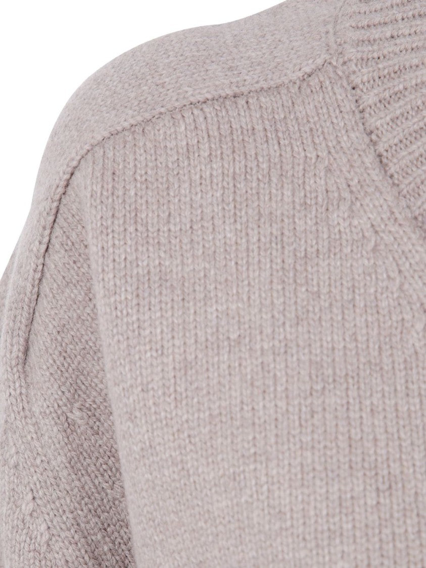 Róhe Relaxed Fit V-Neck Knitted Jumper