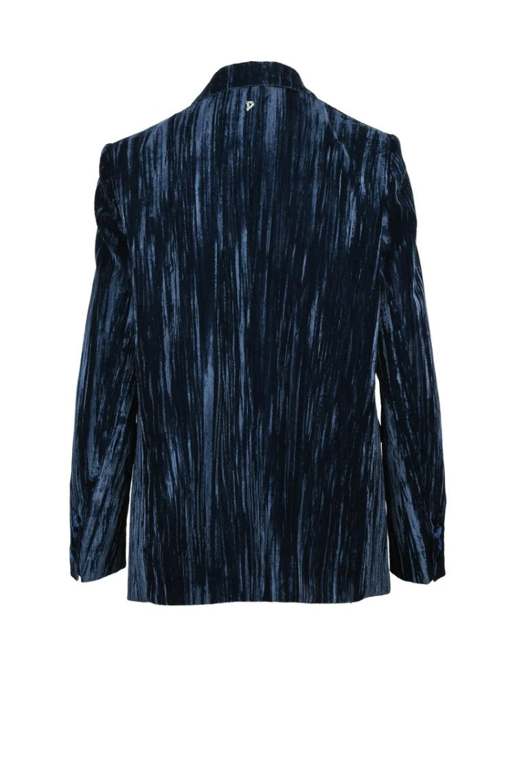 Dondup Velvet Jacket - Multicolor
