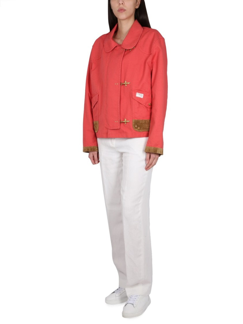 Fay 3 Hooks Caban Jacket