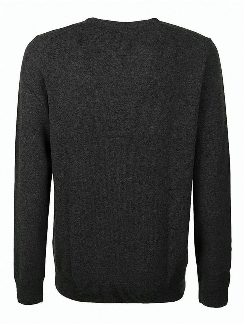Polo Ralph Lauren Classic 100% Wool Crew Neck Sweater With Embroidered Logo