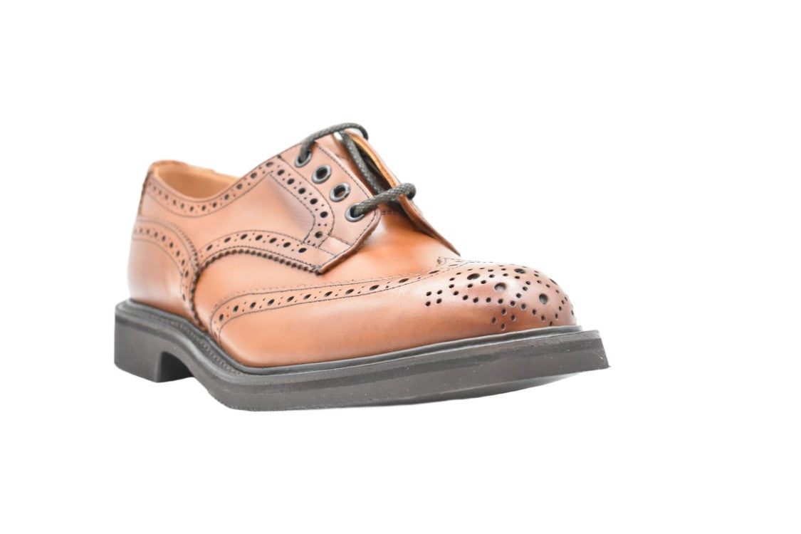Tricker's Brown Laced Classic Versatile Flat Shoes