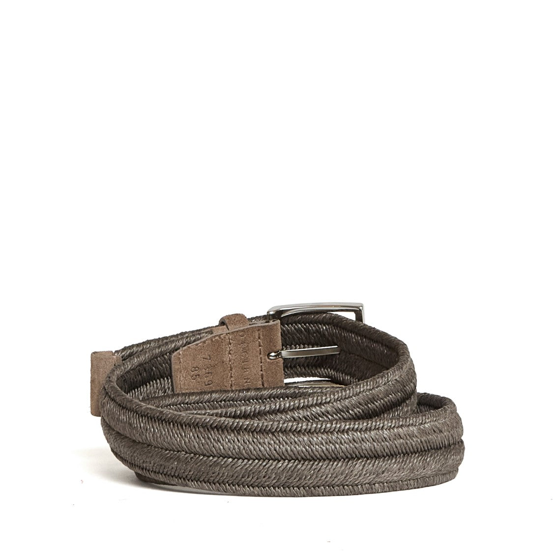 Orciani Rope Elast Woven Linen Belt