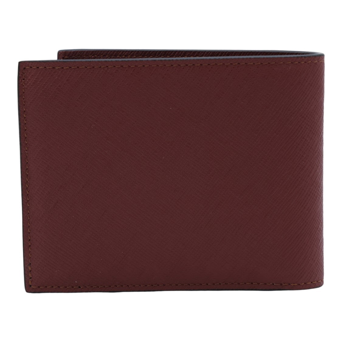 Montblanc Textured Crosshatch Emblem Bifold Wallet