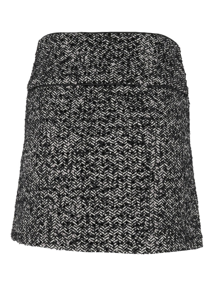 Ermanno Scervino Gonna Herringbone Mini Skirt