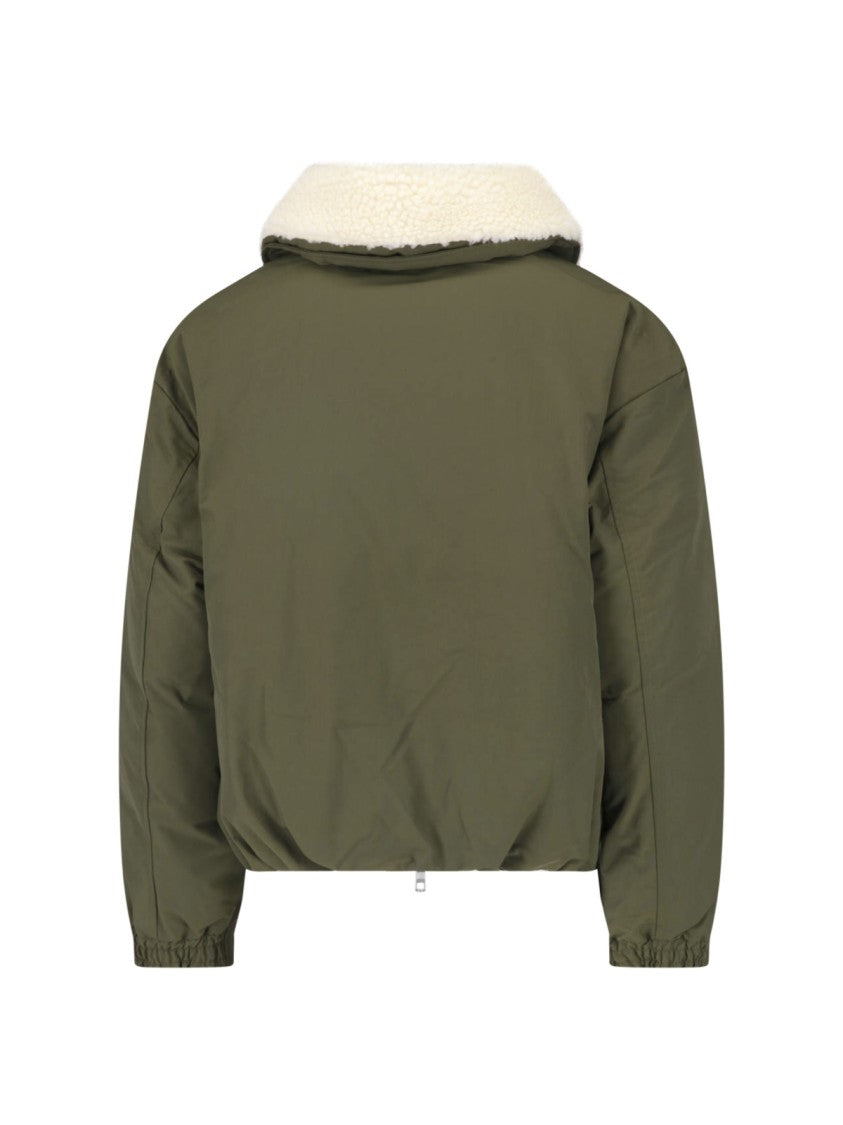 Polo Ralph Lauren Teddy Collar Cropped Down Jacket