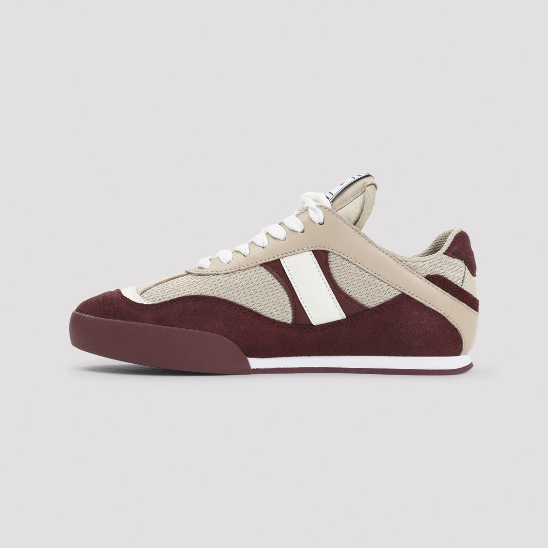 Chloé Beige Textile Kick Sneakers