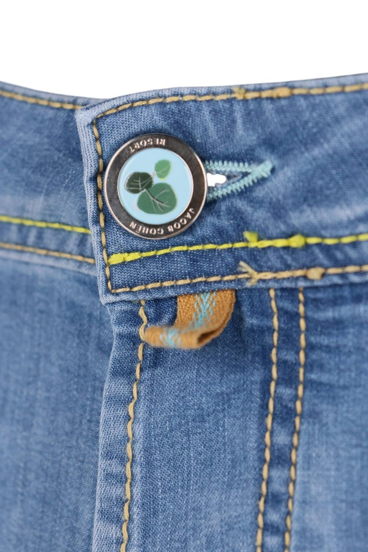Jacob Cohen Light Blue Superlight Bard Fit Denim Jeans