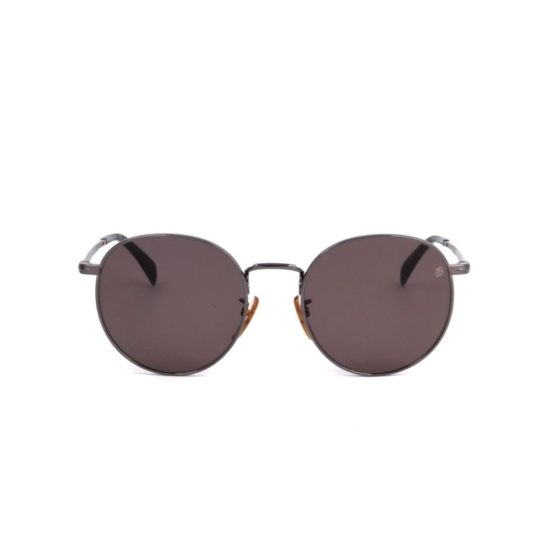 David Beckham Db 1056/F/S Round Metal Frame Sunglasses