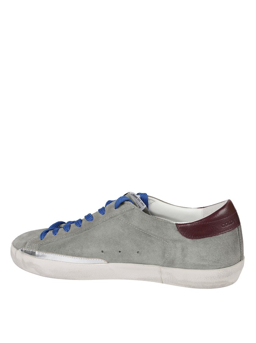 Golden Goose Suede Sneakers With Contrasting Star Emblem