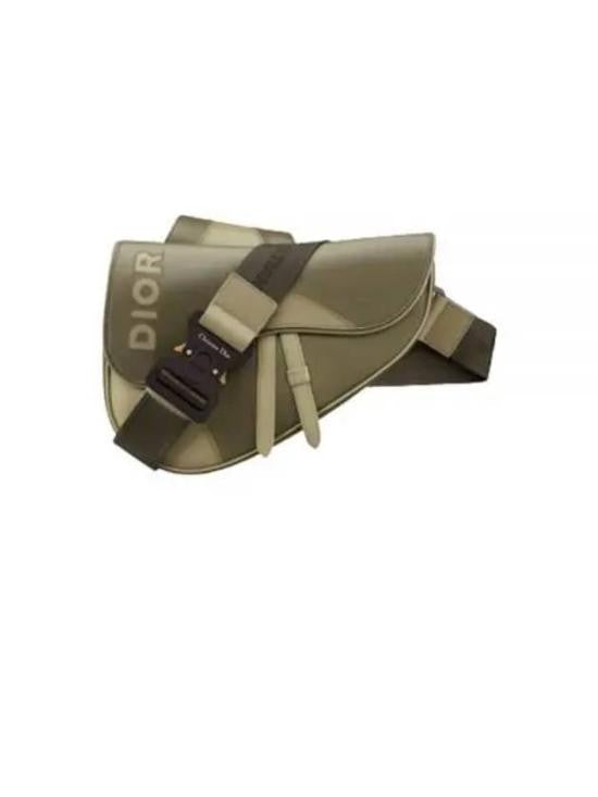 Dior Structured Crossbody Bag With Adjustable Strap