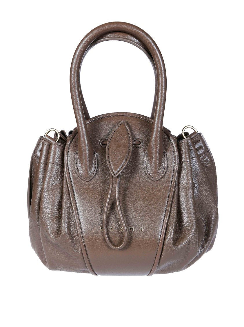 Marni Tulipea Small Gathered Handbag