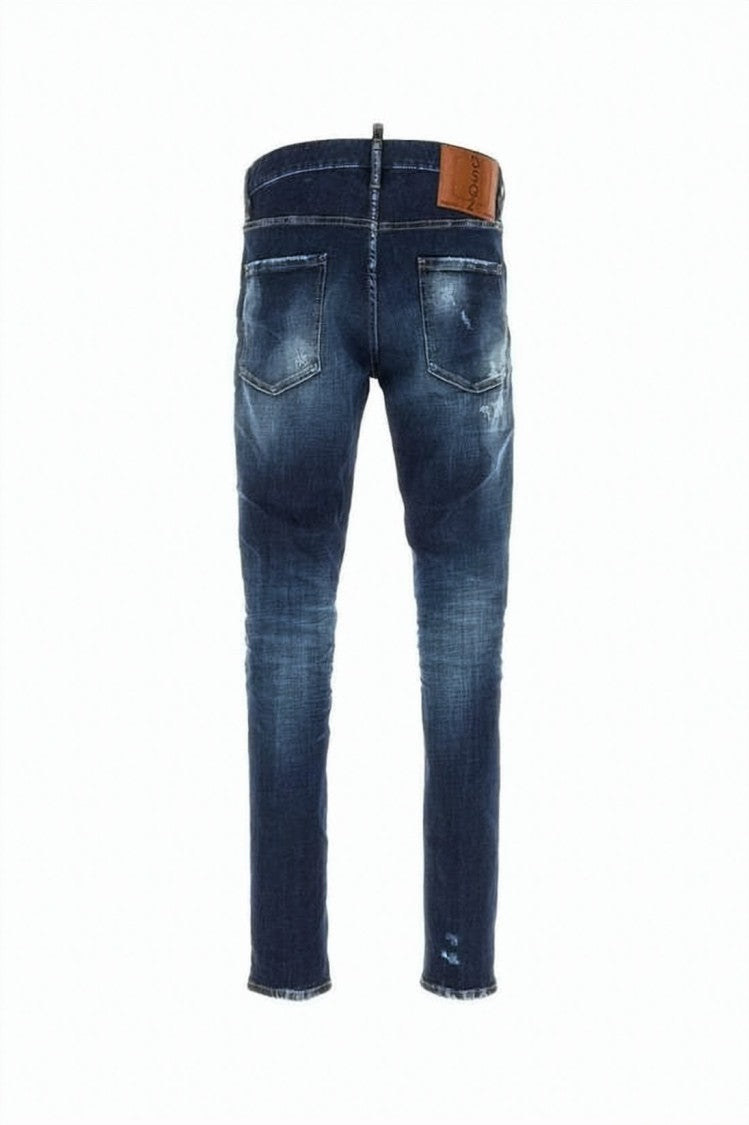 Dsquared2 Distressed Slim Fit Denim Pants