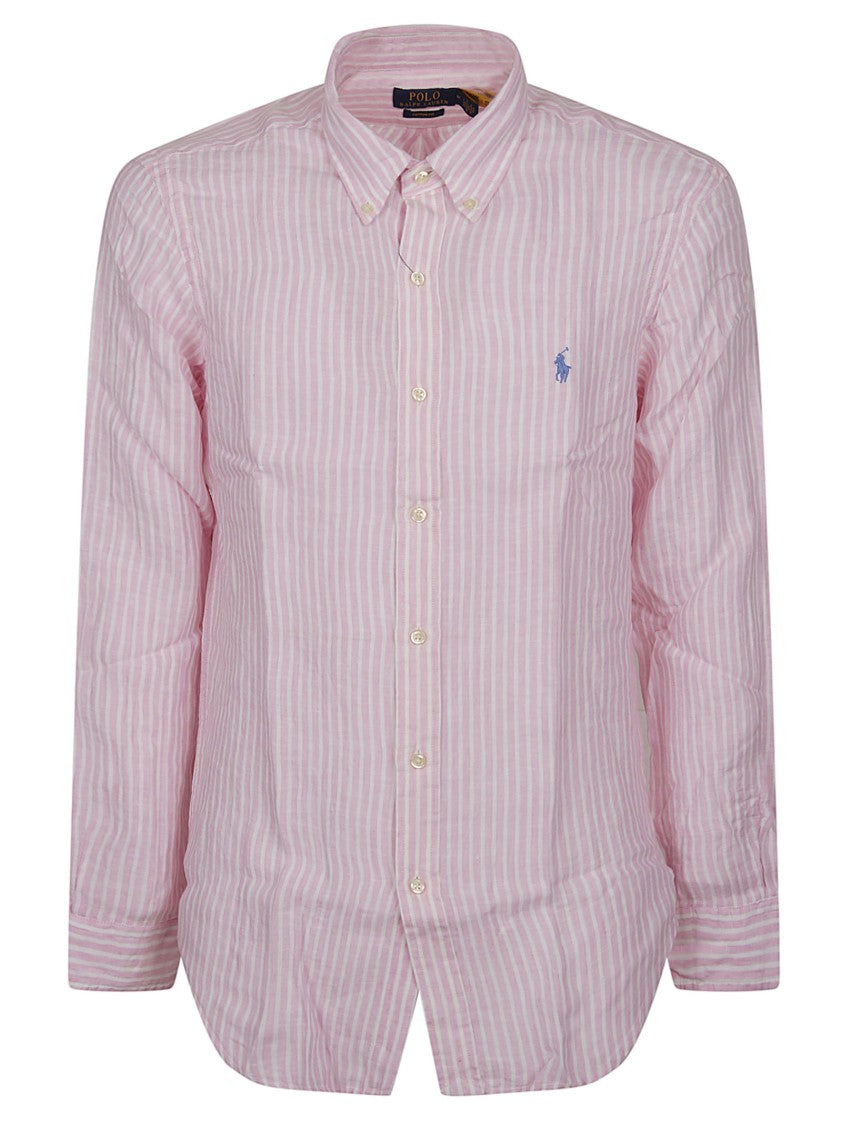 Polo Ralph Lauren Linen Striped Casual Shirt