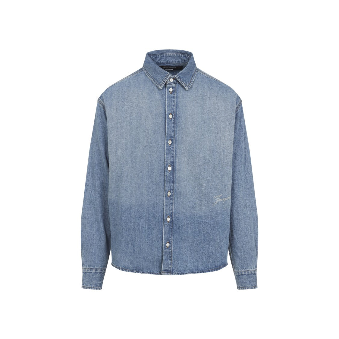 Jacquemus Denim Shirt With Button-Down Front