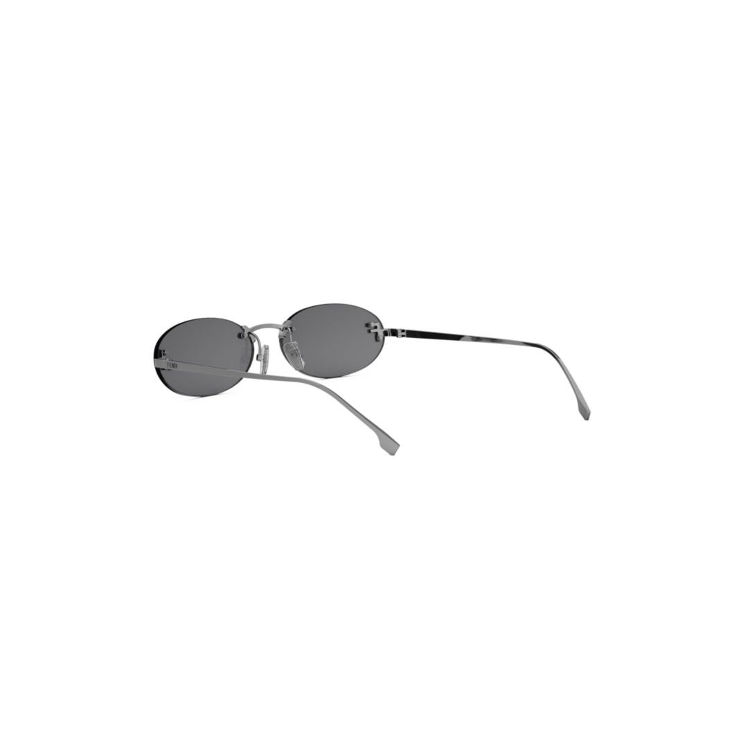 Fendi Fe4075us Oval Metal Sunglasses