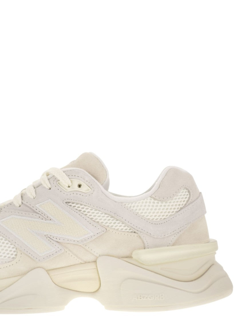 New Balance 9060 Sneakers With Sculpted Midsole And Futuristic Aesthetic