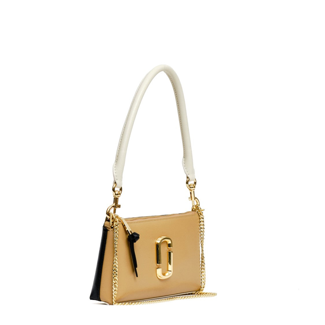 Marc Jacobs Convertible Rectangular Shoulder Bag In Textured Saffiano Leather