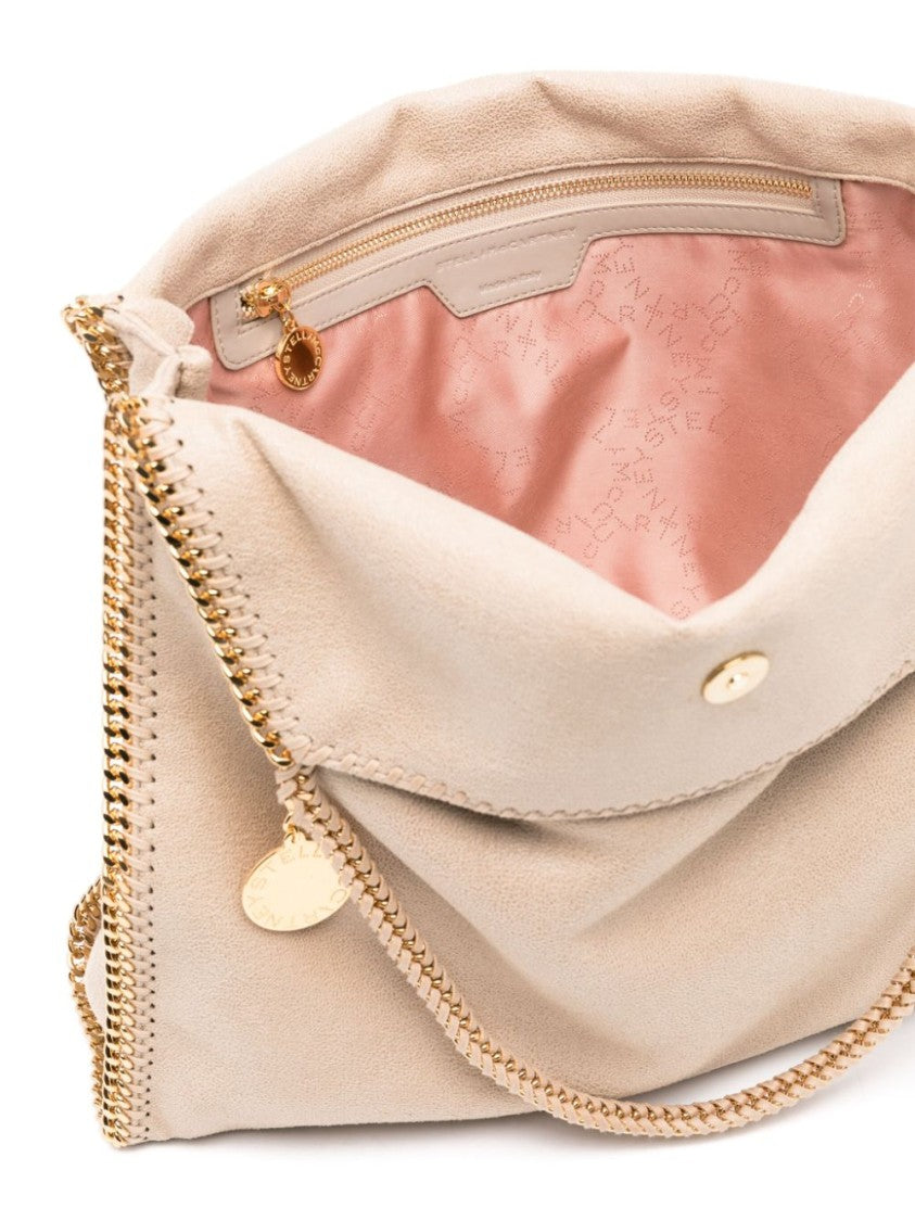 Stella Mccartney Soft Sand Beige Handbag With Concealed Magnetic Fastening